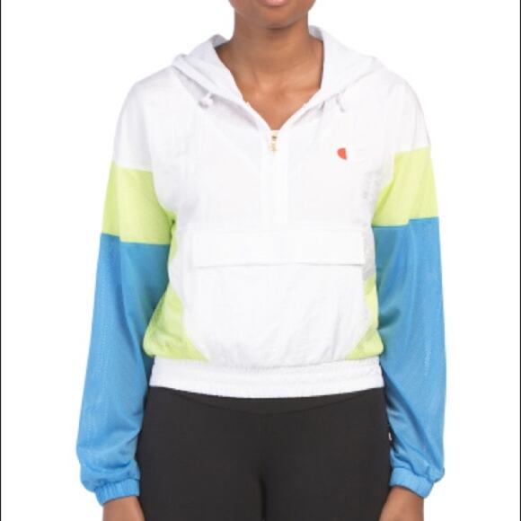 Champion Retro Color Block Warm-up jacket NWT Size Extra Large - Picture 10 of 10